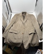 Lauren Ralph Lauren Sport Coat Mens 44 L Brown Corduroy 2 Button Cotton ... - $60.91 CAD
