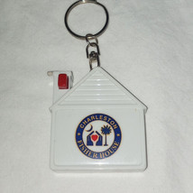 Charleston Fisher House Keychain Tape Measurer, White, South Carolina - $3.59