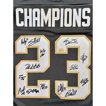 2023 Vegas Golden Knights Team Signed Stanley Cup Grey #/10 Jersey COA Autograph - £2,038.32 GBP