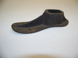 Antique cast iron shoe mold/form cobbler repair - $9.95