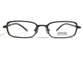 Guess GU1290 BL Kinder Brille Rahmen Schwarz Blau Rechteckig Voll Rim 45-17-125 - £36.47 GBP
