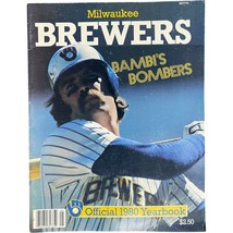 Milwaukee Brewers Baseball Vintage 1980 Souvenir Yearbook - £11.78 GBP