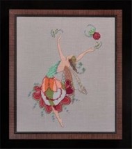Comp'te Xstitch Mat'ls "Lyrical NC156" Muse Collection By Nora Corbett - $39.59