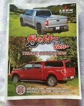 2014-2015 The Boss Book - Boss Van Truck Outfitters Catalog (Rossville, GA) - $17.37