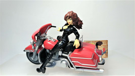 Lupin the 3rd  Fujiko  Banpresto  Motorcycle Plastic  JAPAN Figure  Used(No Box) - $20.83