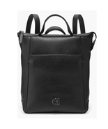 Cole Haan Small Grand Ambition Leather Convertible Backpack Bag Black Wh... - $4,692.99 MXN