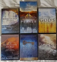 Lot Of 6 New Pat Robertson Dvds[Cbn] Secret Kingdom,Answered Prayer,Need A Mirac - £36.67 GBP