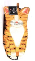 1 Count Ritz Novelty Orange Cat Puppet Cotton Oven Mitt - £17.20 GBP