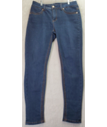Melissa McCarthy Seven7 Jeans Womens Size 8 Blue Pencil Flat Front Strai... - £14.82 GBP