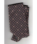 Christian Dior Mens Necktie Black Red Pattern Tie - £9.59 GBP