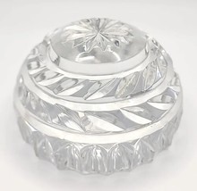 Crystal Cut Glass Style Small Vase/Candle Holder/Jewelry/Paperweight 3dx... - $39.99