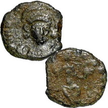 ARCADIUS facing head / Constantinopolis, Victory CONCORDIA. Ancient Roman Coin - £15.27 GBP