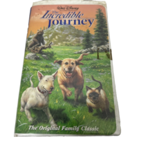 Walt Disney Pictures: The Incredible Journey (VHS, 1997) Classic Family Film VTG - £6.75 GBP