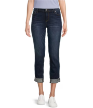 KUT from the Kloth Catherine Roll-Up Cuff Boyfriend Jeans Size 4 NWT - £31.11 GBP