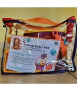 B Toys B Ready Beach Bag Tote With 11 Funky Sand Toys Mesh Bottom Shovel... - £11.75 GBP