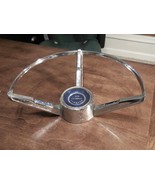 1963-1964 FORD GALAXIE 500 3 SPOKE HORN RING WITH CENTER EMBLEM - £31.15 GBP