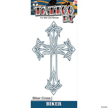 Biker cross biker tattoo fx - $67.68 CAD
