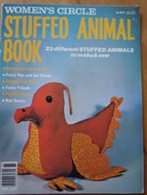 Vintage Women’s Circle Stuffed Animal Book 23 Stuffed Animals 1978 - £3.92 GBP