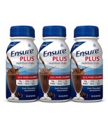 24 Bottles Ensure Plus*07/2025&amp;8/2025*Dark Chocolate Shakes, 8 floz - $619.25 MXN