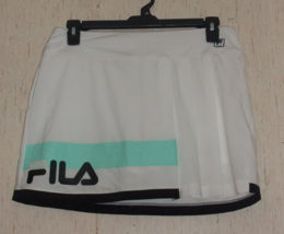 Excellent Womens Fila Sport White Knit Pull On Tennis Skort Size L - £21.97 GBP