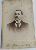 Vintage Cabinet Card Man by Roshon Galleries in Lebanon, Pennsylvania - £14.28 GBP