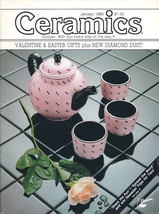 Ceramics -- The world&#39;s most fascinating HOBBY! Magazine January 1985 - $2.00