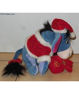 Vintage Disney Store Winnie The Pooh 9&quot; Eeyore beanie plush stuffed toy ... - $13.69 CAD