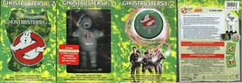 Ghostbusters 1 &amp; 2 Gift Set With Marshmallow Man Dvd Columbia Video New Sealed - £39.30 GBP