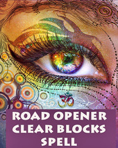 FREE W $49 COVEN 100X CAST ROAD OPENER REMOVE BLOCKS MAGICK HIGH WITCH CASSIA4 image 2