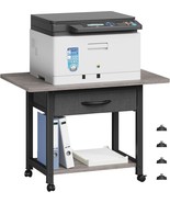 Der 22“X15“ Große Multifunktions-Druckerstand Mit Staufach, Eine, Fahrrad. - $64.99