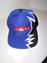 Marine Machine embroidered  blue  &amp; black jagged edge baseball cap  - $24.75