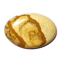 Natural Mineral,Picture Jasper,32.77 Cttw.,Oval Shape,Oval Cabochon,Picture Jasp - $22.00