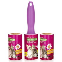 Lint Roller For Pet Hair Extra Sticky, 270 Sheets, Pet Hair Removal Tool With1 U - $13.99