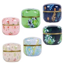 6 Pcs Mini Tea Storage Containers Tea Tins Coffee Tins Food Storage Container Fo - £23.97 GBP