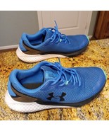 Under Armour Charged Rogue 3 Shoes Blue Mens Running Trainers 3024877 Si... - £34.95 GBP