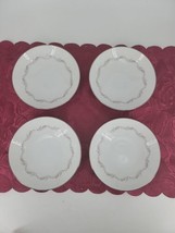 Leilani Style House Fine China Set Of 4 Small Desert Bowls Dishes 5-3/4&quot; Dia - £11.94 GBP