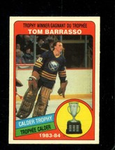 1984-85 O-PEE-CHEE #375 Tom Barrasso Exmt Sabres Tr Nicely Centered *X95712 - £7.04 GBP