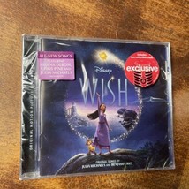 Disney - Wish (Cd 2023) Includes 2 Collectible Cards New Sealed - £4.94 GBP