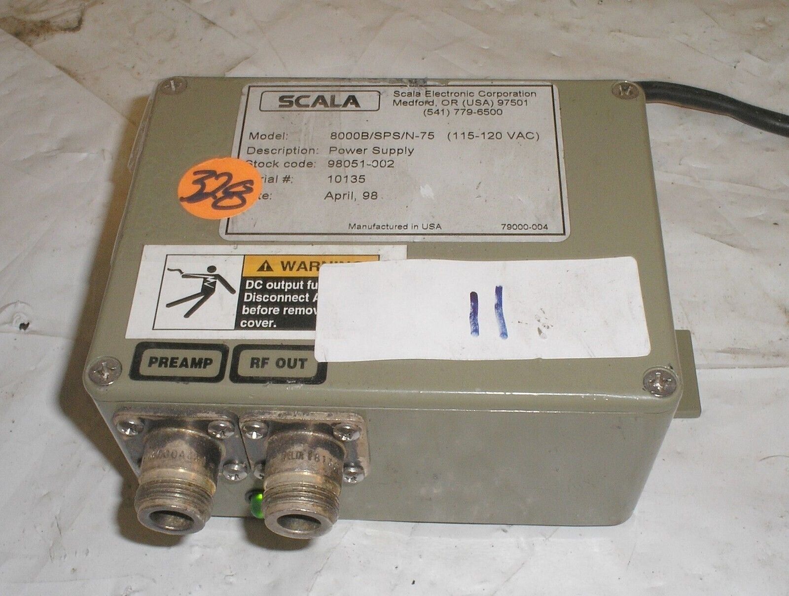 Scala Power Supply Model: 800B/SPS/N-75 - $55.99
