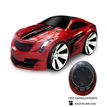 COLOR: RED - Turbo Racer Voice Activated Remote Control Sports Car - $102.62