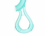 Nuby Toothbrush Massager w/ Protective Case for Babies 3+Months Teal - £8.71 GBP