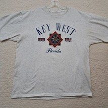 Vintage Key West Florida Single Stitch Tshirt Size XL USA Tommy&#39;s 1992 L... - $14.46