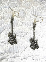 Mr Scary George Lynch Guitar Dokken Lynch Mob USA Cast Pewter Pair of Earrings - £13.58 GBP