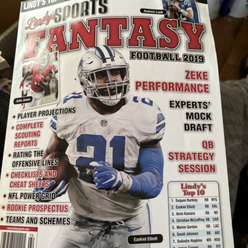 Lindy&#39;s Sports Pro Football 2020 Preview NFL ZEKE EZEKIEL ELLIOTT Dallas... - $8.71
