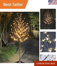 6.5FT LED Cherry Blossom Tree with 208 Warm White Lights for All Occasions - $67.49