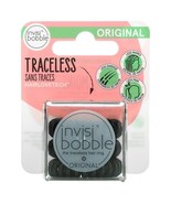 Invisi Bobble Original Traceless Hair Ring True Black 3 Pack - $9.47 CAD