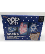 Odd Sox Pop Tarts Crew Length Socks 3 Pairs Gift Set Men&#39;s 8-12/Women&#39;s ... - $34.64