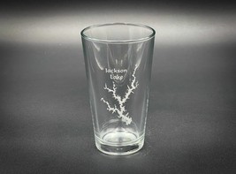 Jackson Lake - Georgia Lake Life - Laser engraved pint glass - £9.43 GBP