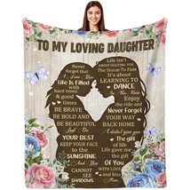 Daughter Blanket From Mom, Birthday Blankets Gifts For Daughter, Daughter Gifts  - $27.99