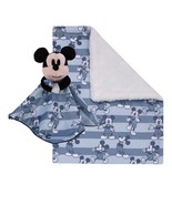 Disney Mickey Mouse Super Soft Sherpa Baby Blanket and Security Blanket Set - $546.75 MXN